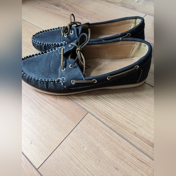 One O One Boat Shoes Navy Blue US 7.5 - Picture 6 of 6